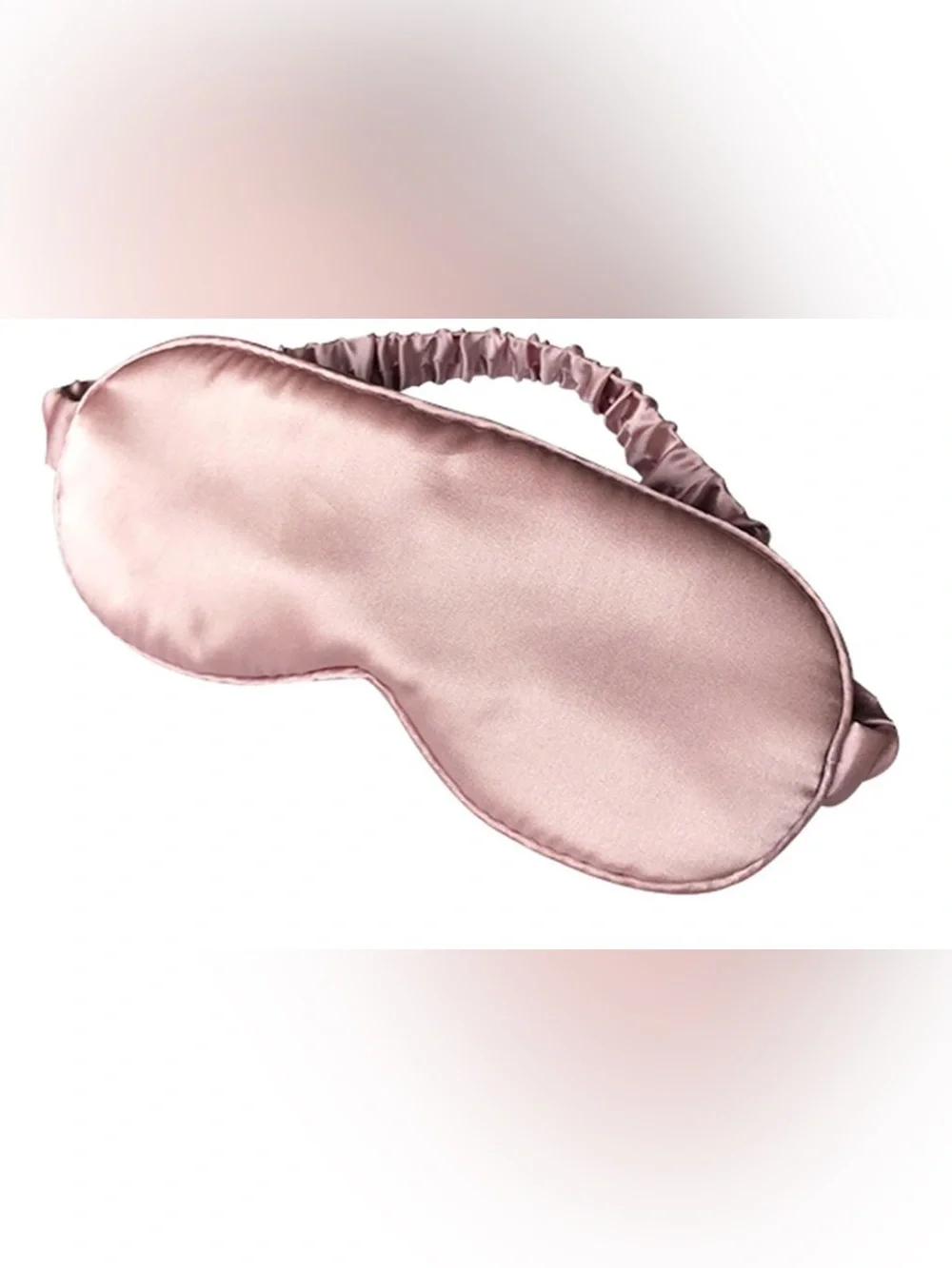 Mulberry Silk Pink Sleep Mask for Women - Luxe Light-Blocking Eye Mask